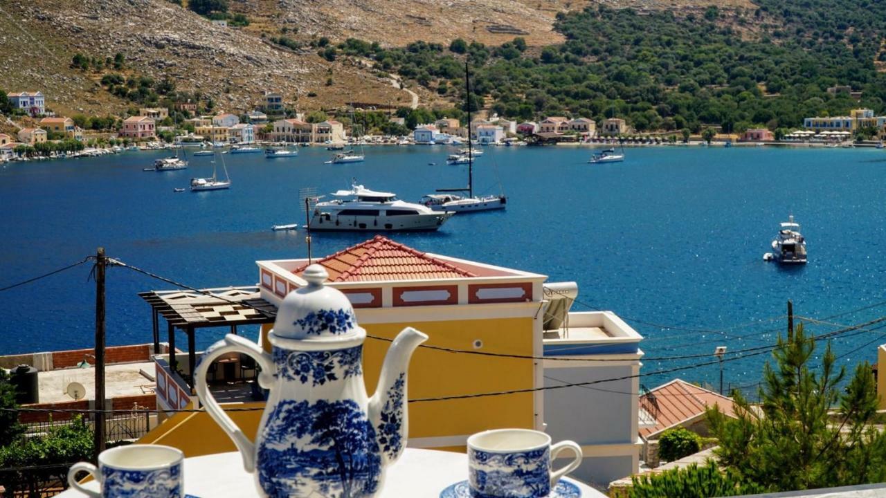 Irene Double Apartment Anoi Symi Exterior foto