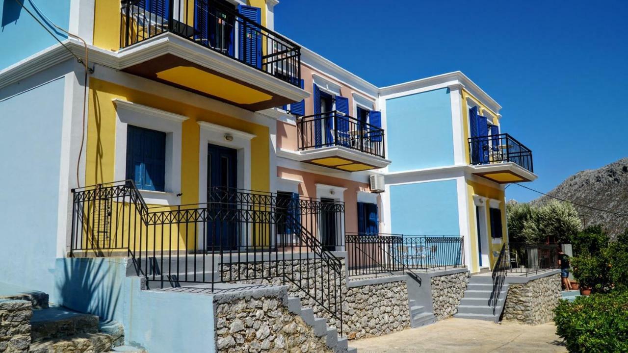 Irene Double Apartment Anoi Symi Exterior foto